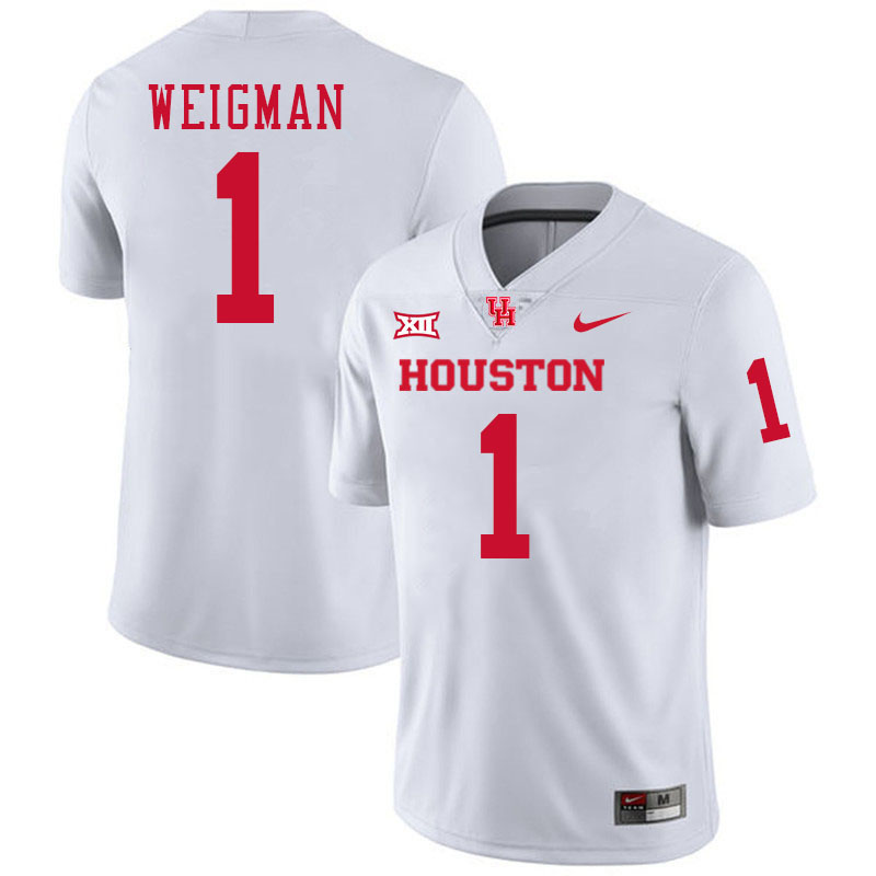 Conner Weigman Houston Cougars Jersey,Houston Cougars #1 Conner Weigman Jersey Youth College Uniform Conner Weigman Houston Cougars Jersey,Houston Cougars #1 Conner Weigman Jersey Youth College Uniform